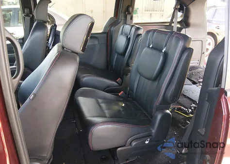 2018 Dodge Grand Caravan Gt из США, поврежденный, VIN 2C4RDGEG2JR271871